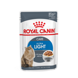 Royal Canin ULTRA LIGHT (УЛЬТРА ЛАЙТ) в соусе для кошек 0,085 кг